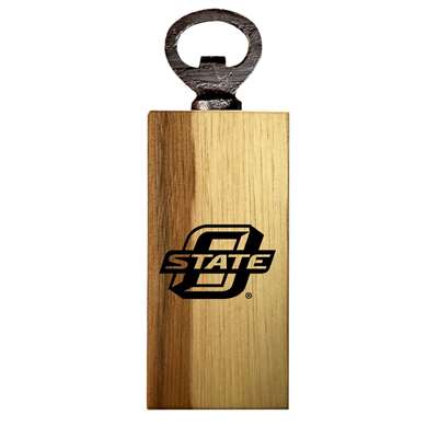 Oklahoma State Cowboys Wooden Bottle Opener