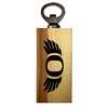 Oregon Ducks Wooden Bottle Opener - Wings Logo