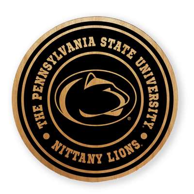 Penn State Nittany Lions Alderwood Coasters - Set of 4