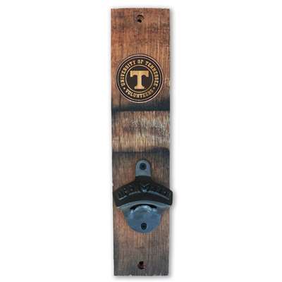 Tennessee Volunteers Barrel Stave Wall Mount Bottle Opener