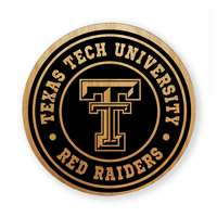 Texas Tech Red Raiders Alderwood Coasters - Set of 4