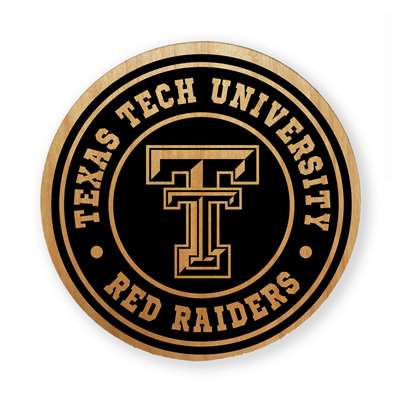 Texas Tech Red Raiders Alderwood Coasters - Set of 4