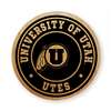 Utah Utes Alderwood Coasters - Set of 4