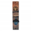 Utah Utes Barrel Stave Wall Mount Bottle Opener -