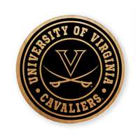 Virginia Cavaliers Alderwood Coasters - Set of 4