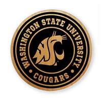 Washington State Cougars Alderwood Coasters - Set of 4