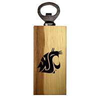 Washington State Cougars Wooden Bottle Opener