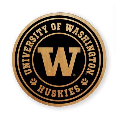 Washington Huskies Alderwood Coasters - Set of 4