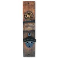 Washington Huskies Barrel Stave Wall Mount Bottle Opener