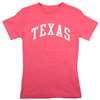 Texas T-shirt - Ladies By League - Bubble Gum