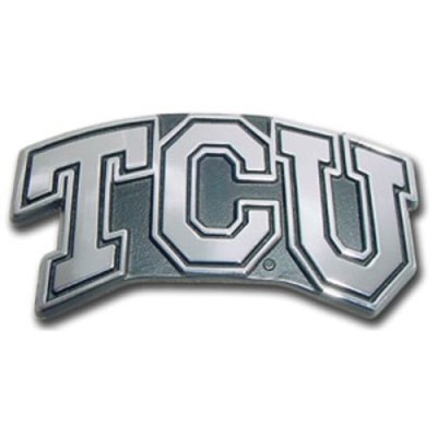 Texas Christian Horned Frogs Chrome Auto Emblem