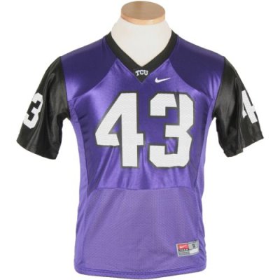 Nike Tcu Horned Frogs Youth Replica Football Gameday Jersey - Purple #43