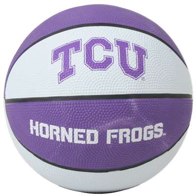 TCU Horned Frogs Mini Rubber Basketball