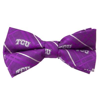 TCU Horned Frogs Oxford Bow Tie