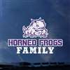 TCU Horned Frogs Transfer Decal - Family