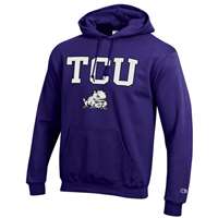 TCU Horned Frogs Champion Powerblend Fleece Hood