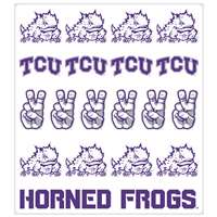 TCU Horned Frogs Multi-Purpose Vinyl Sticker Sheet