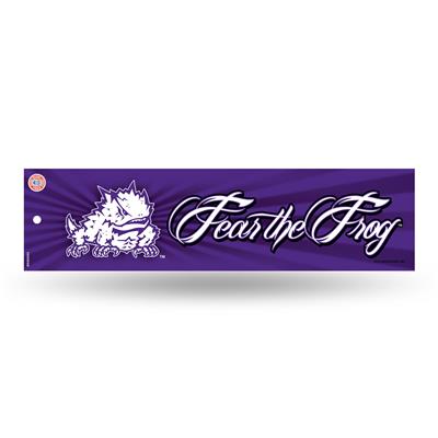 TCU Horned Frogs Bumper Sticker