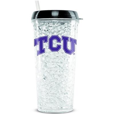 TCU Horned Frogs Freezer Tumbler - 16 oz