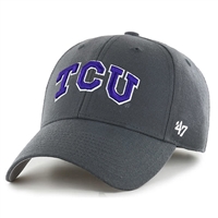 TCU Horned Frogs 47 Brand MVP Adjustable Hat - Cha