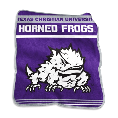 TCU Horned Frogs Gameday Raschel Throw Blanket