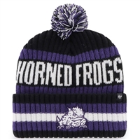 TCU Horned Frogs 47 Brand Bering Cuff Knit Beanie