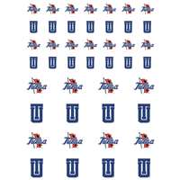 Tulsa Golden Hurricanes Small Sticker Sheet - 2 Sheets