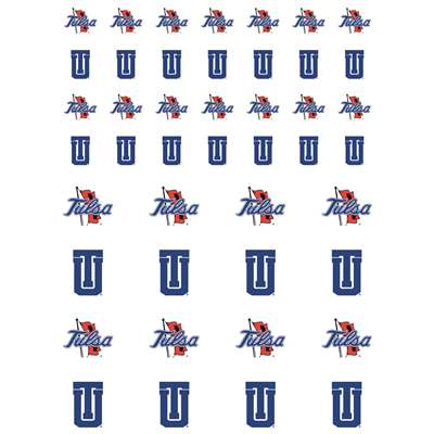 Tulsa Golden Hurricanes Small Sticker Sheet - 2 Sheets