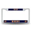 Utep Miners White Plastic License Plate Frame