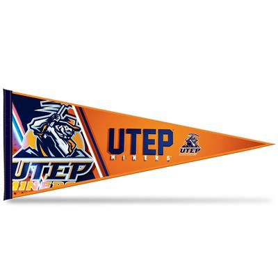 UTEP Miners 12" x 30" Soft Felt Pennant