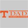 Tennessee Volunteers Die Cut Decal Strip - Dad