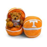 Tennessee Volunteers Stuffed Bear in a Ball - Basketball