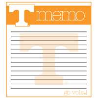 Tennessee Volunteers Memo Note Pad - 2 Pads