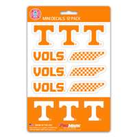 Tennessee Volunteers Mini Decals - 12 Pack