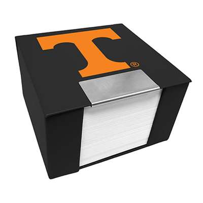 Tennessee Volunteers Leather Memo Cube Holder