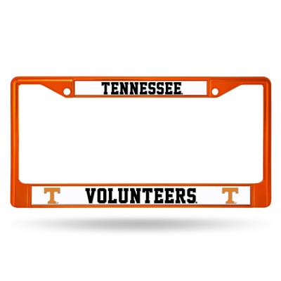 Tennessee Volunteers Team Color Chrome License Plate Frame