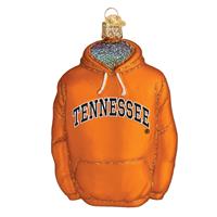 Tennessee Volunteers Glass Christmas Ornament - Hoodie