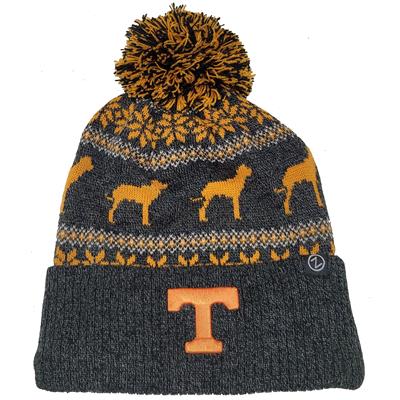 Tennessee Volunteers  Zephyr Carousel Pom Knit Bea