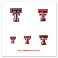 Texas Tech Red Raiders Fingernail Tattoos - 4 Pack