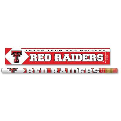 Texas Tech Red Raiders Pencil - 6-pack