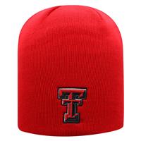 Texas Tech Red Raiders Top of the World EZ DOZIT Beanie - Red