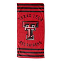 Texas Tech Red Raiders Stripes Beach Towel