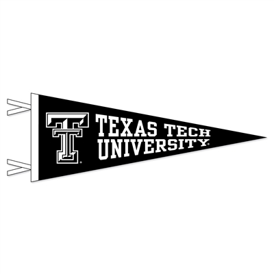 Texas Tech Red Raiders Wool Felt Pennant - 9" x 24