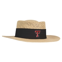 Texas Tech Red Raiders Ahead Gambler Straw Hat