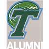 Tulane Green Wave Transfer Decal - Alumni