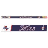 Tulsa Golden Hurricanes Pencil - 6-pack