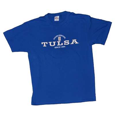 Tulsa T-shirt - Royal, School Logo