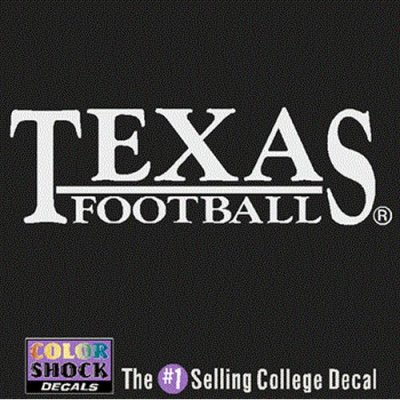 Texas Longhorns Decal - Texas Over Football