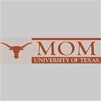 Texas Longhorns Die Cut Decal Strip - Mom