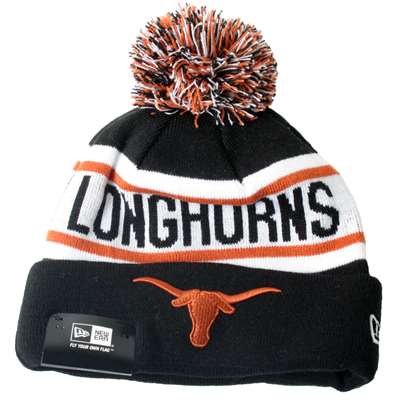 Texas Longhorns New Era Biggest Fan Knit Beanie